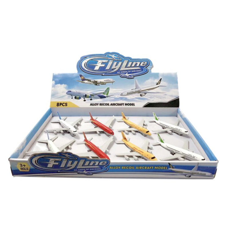 Flyline-Jet-Flugzeug, Reibungs-Rückzieh-Action-Spielzeug