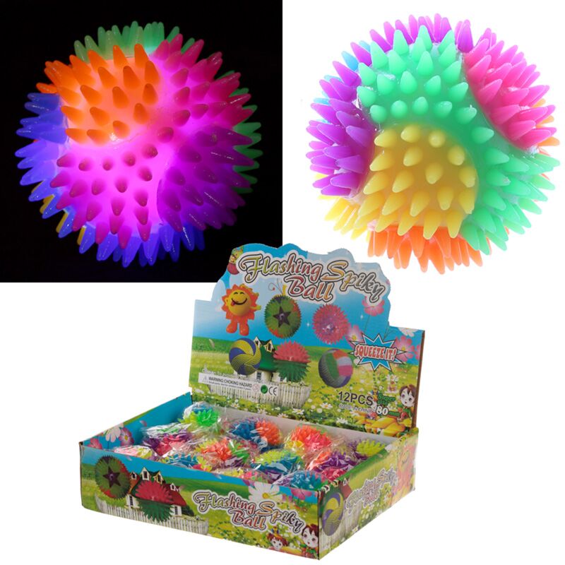 Spitze Bouncing Ball mit LED 7 cm