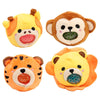 Mutes Squeezies Adoramals Lion Giraffe Affe und Tiger Plüschspielzeug