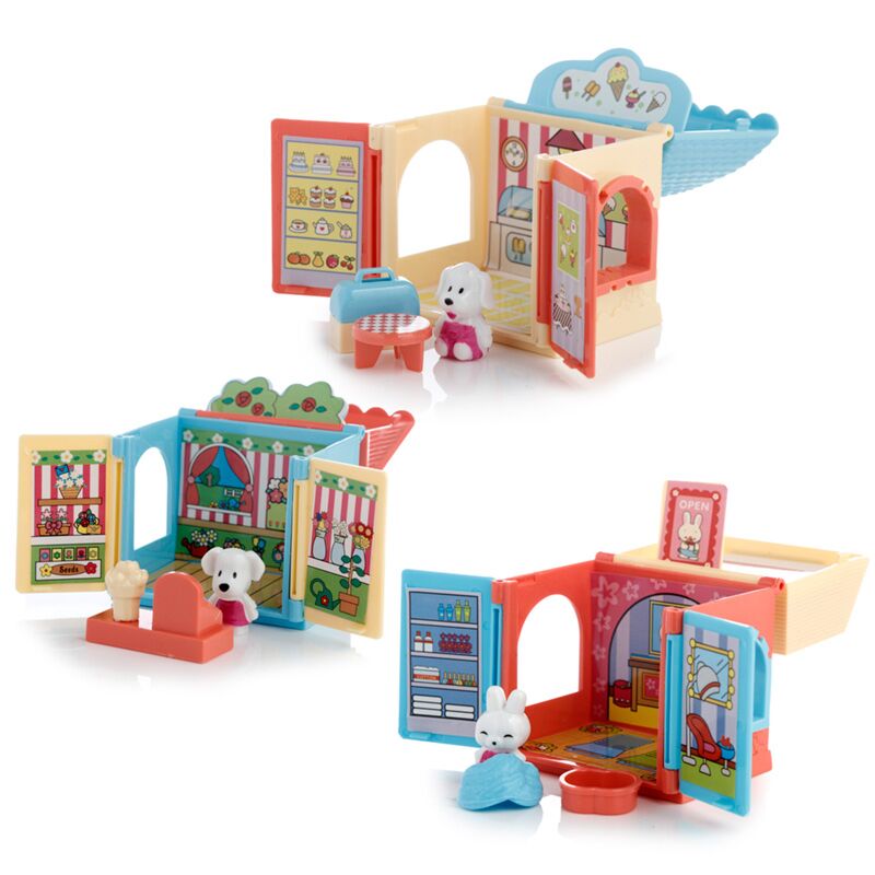 Nettes Welpenhaus -Set