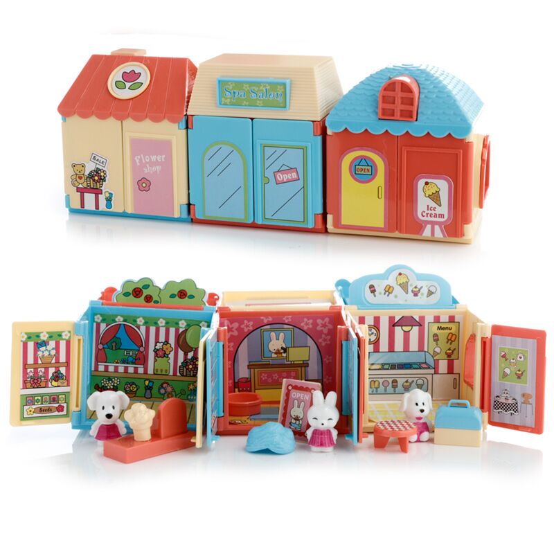 Nettes Welpenhaus -Set