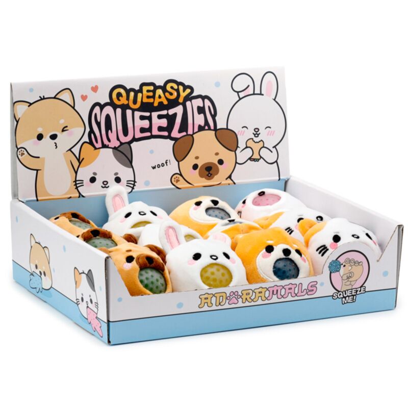 Mutende Squeezies Adoramals Haustiere Plüsch -Squeeze -Spielsachen