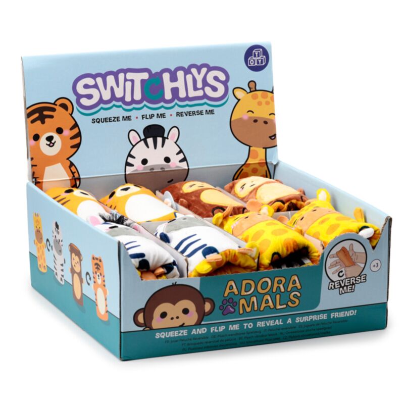 Sumtylys Adoramals Zebra Giraffe Tiger AAP -Spielzeug