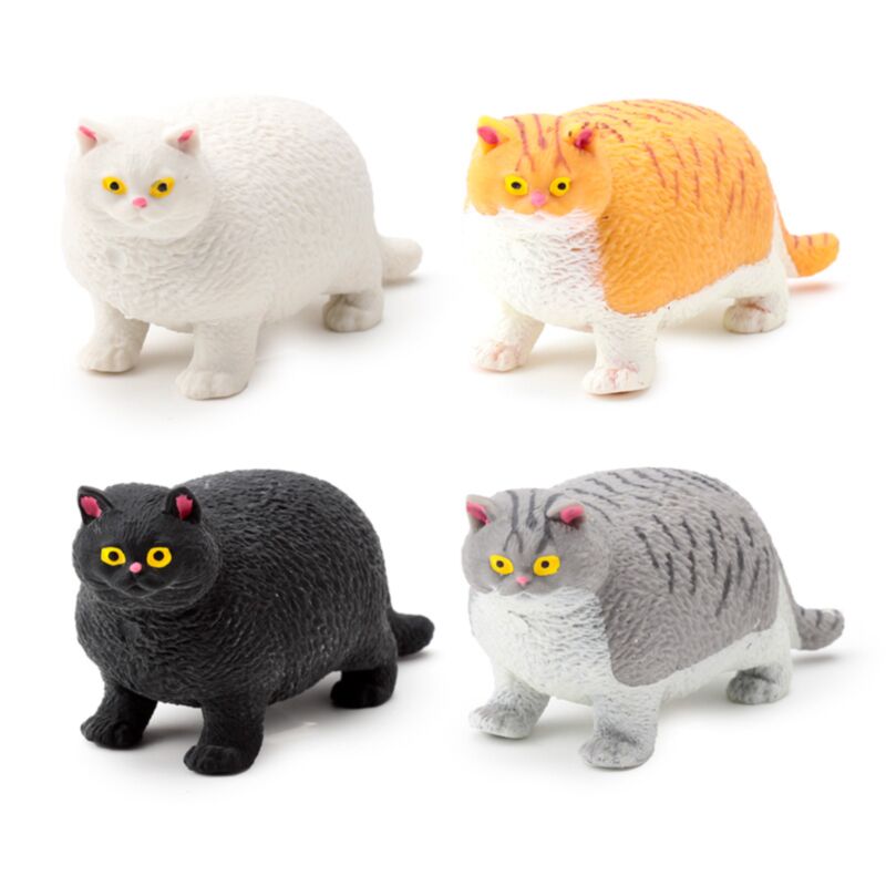 Strecke Spielzeug dicke Katze