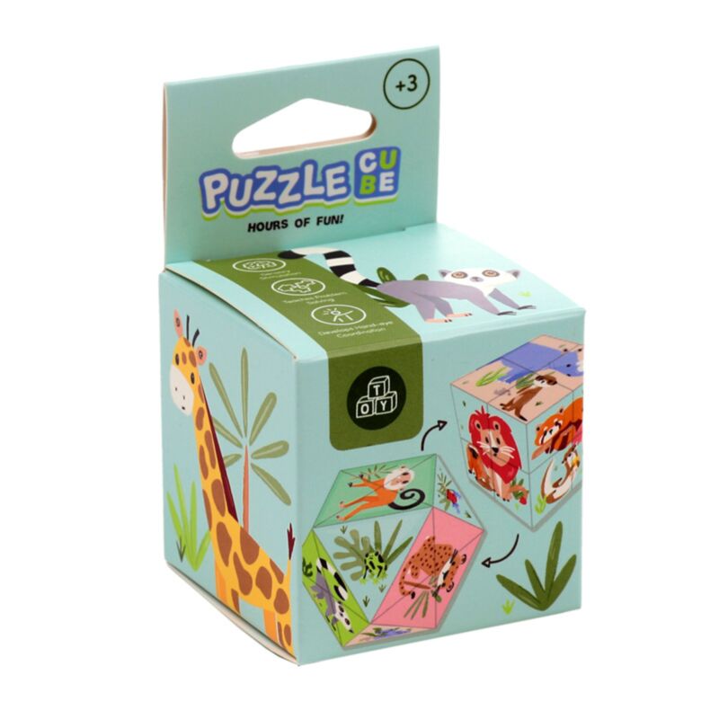 Sohn -Diversum -Puzzle -Würfelspielzeug