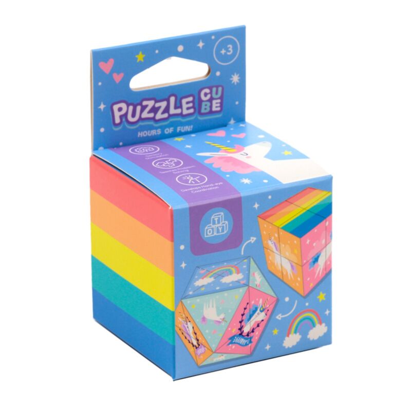 Einhornmagie Puzzle Würfelspielzeug