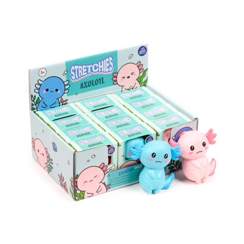 Stretch Squeeze Toy Axolotl