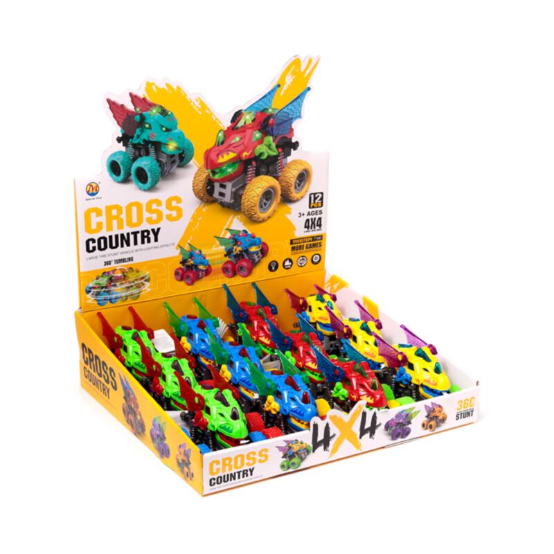 Führte von der Straße Dragon Head Stunt Truck Promotion Toys