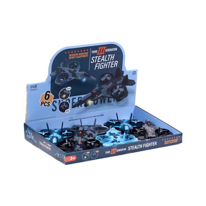 Stealth Fighter Jet Frictioned Action Toys Pushed Action Toys