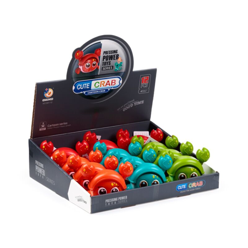 Press Go Cute Crab Action Spielzeug