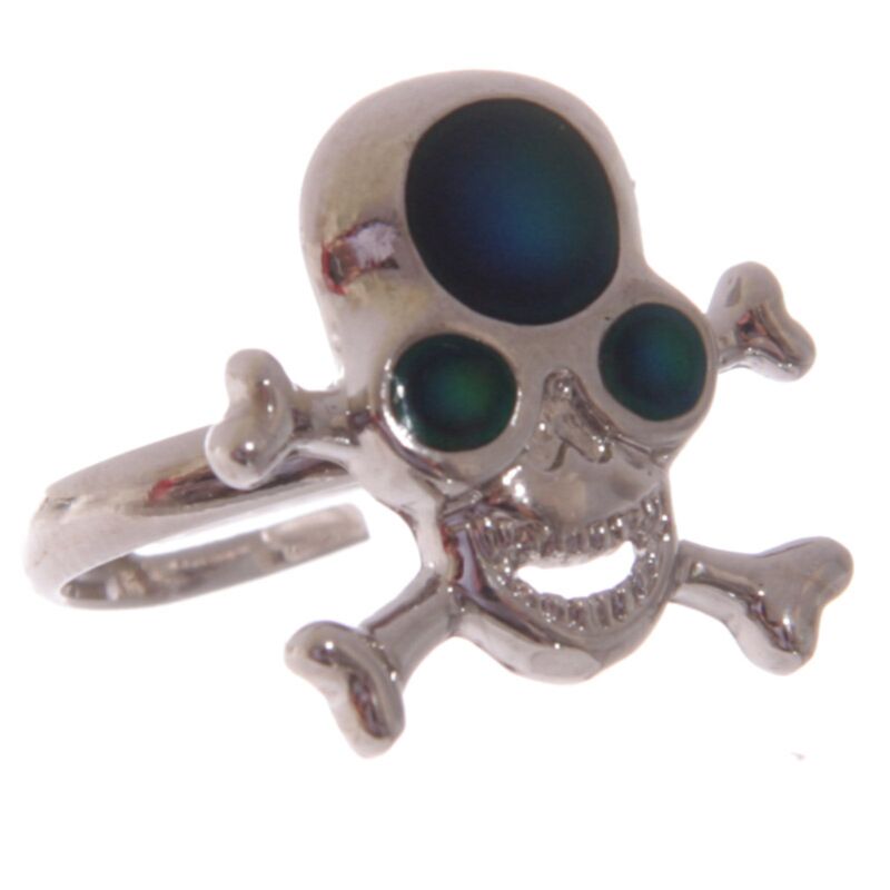 Schädelknochen Moodring