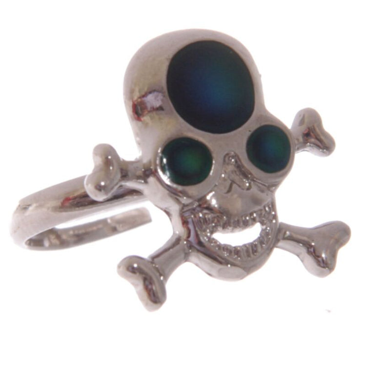 Schädelknochen Moodring