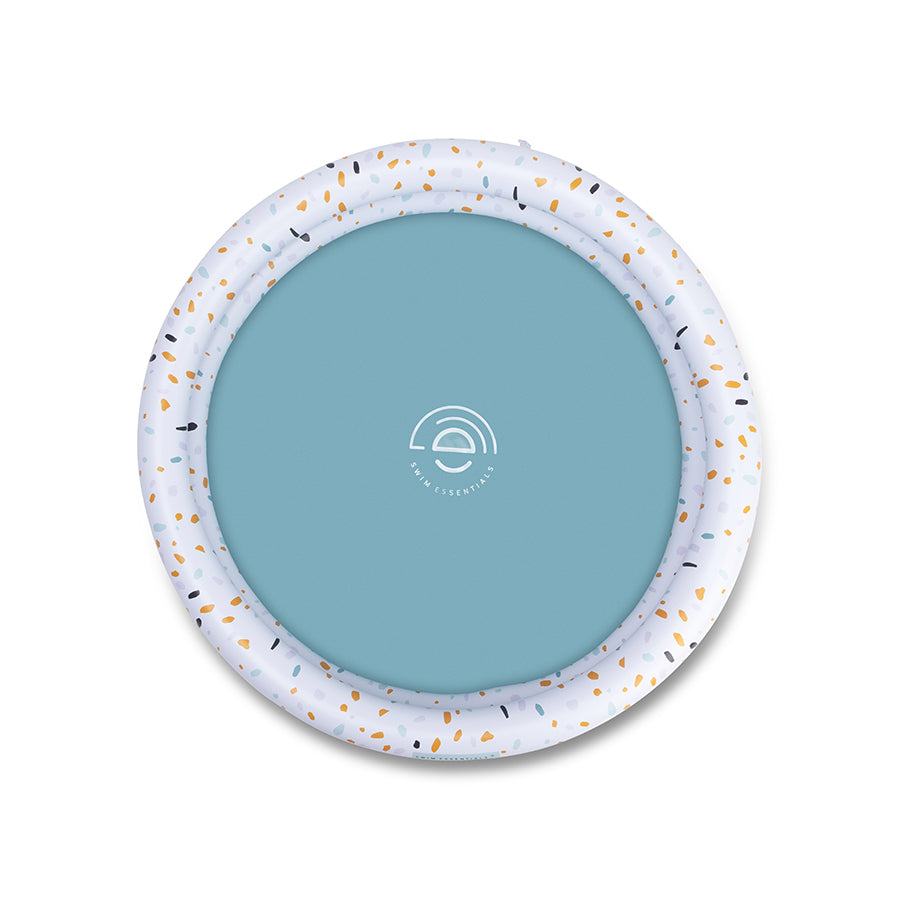 Terrazzo Dream | Weißes Baby -Schwimmbad Ø 100 cm