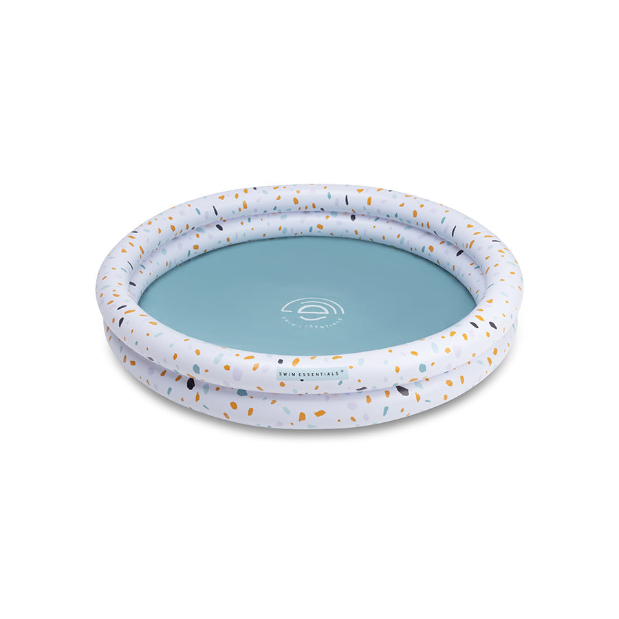 Terrazzo Dream | Weißes Baby -Schwimmbad Ø 100 cm