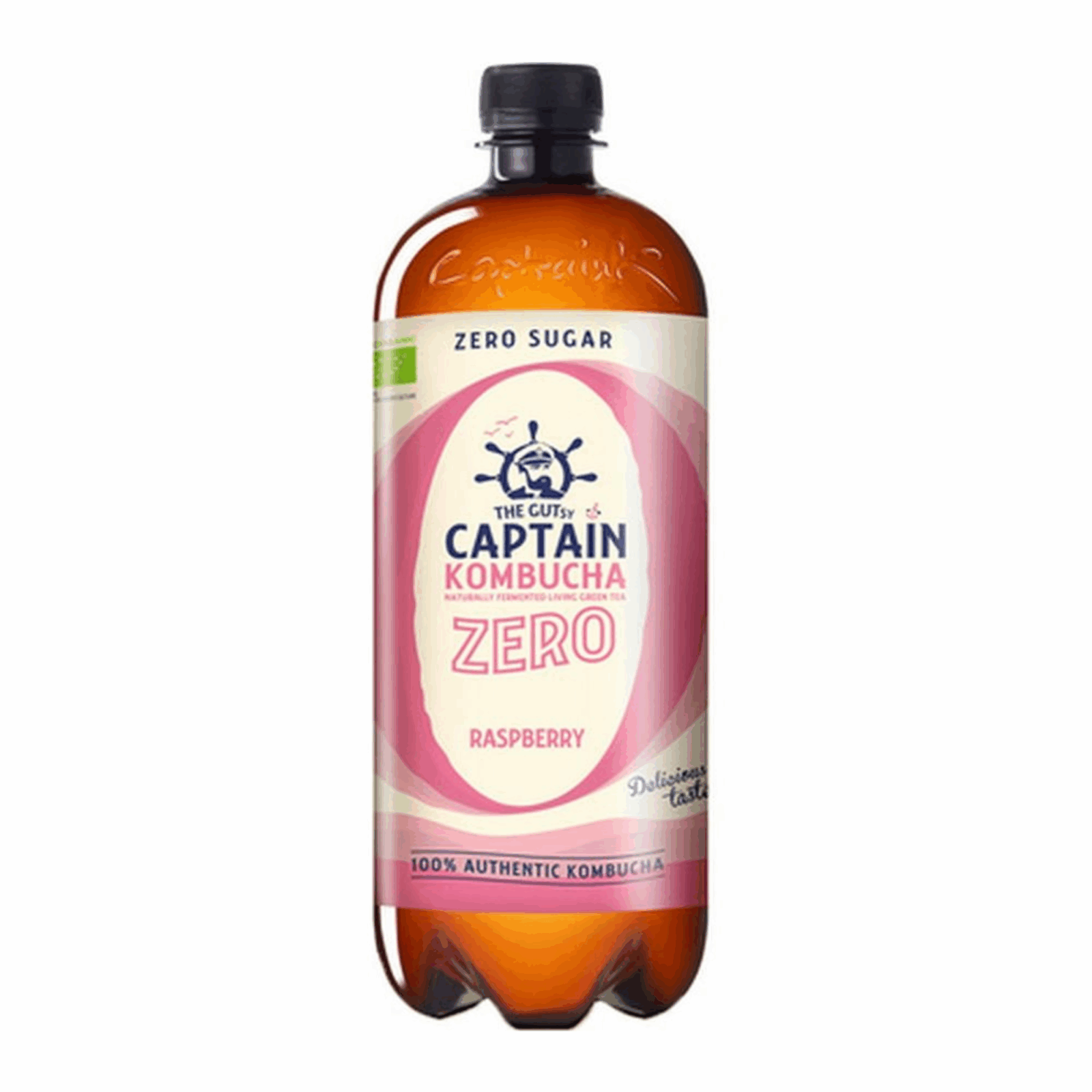The Mutty Captain Kombucha Zero Himbeere Bio (6x 1000ml) (Kugel)