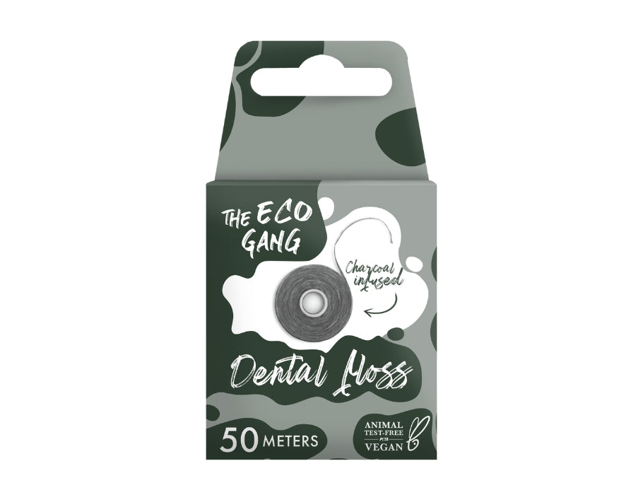 Die Eco -Gang Flosdraad 50 m Holzkohle