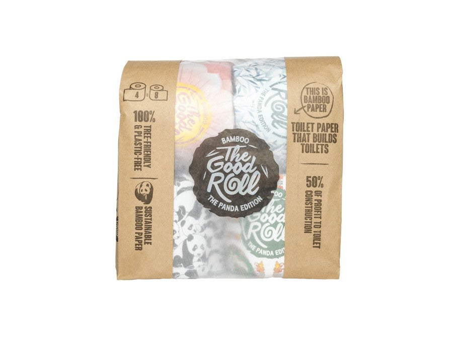 Das gute Roll -Toilettenpapier - Bambus - 4 Rollen
