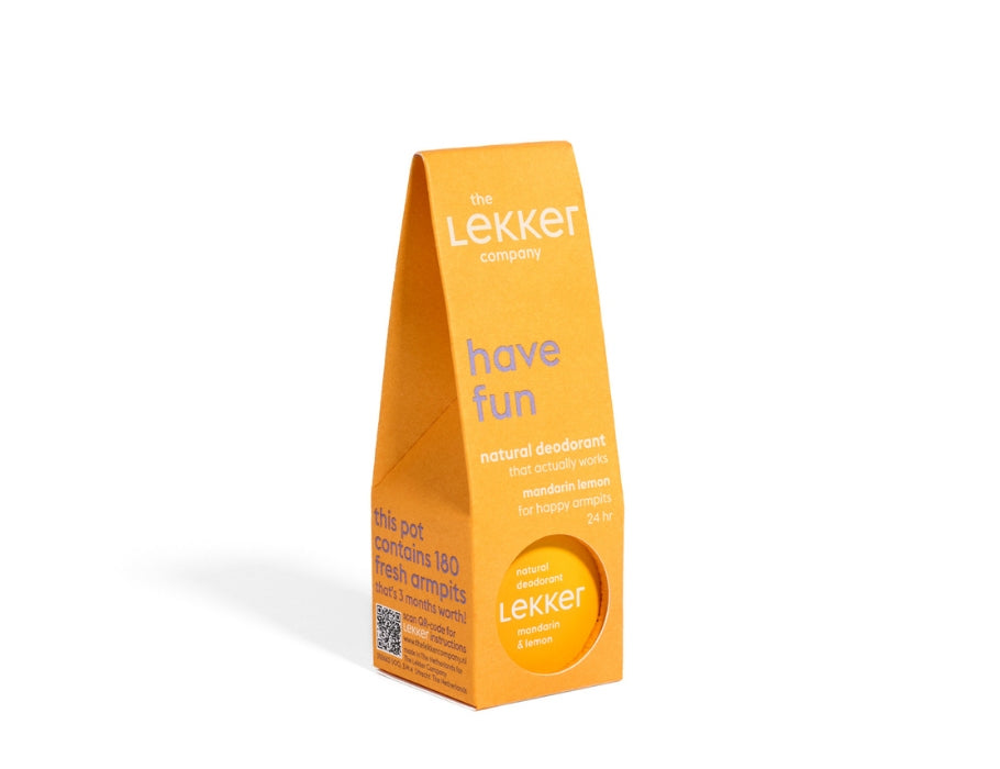 Die Lekker Company Deodorant Mandarin Citroen 30gr.