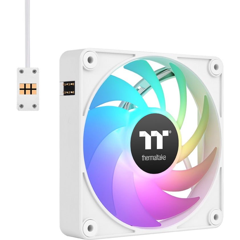 Thermaltake ct140 ex argb sync pc cooling fächer weiß (3-fan p