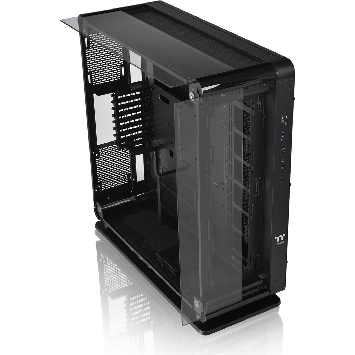 Thermaltake Core P8 gehärtetes Glas