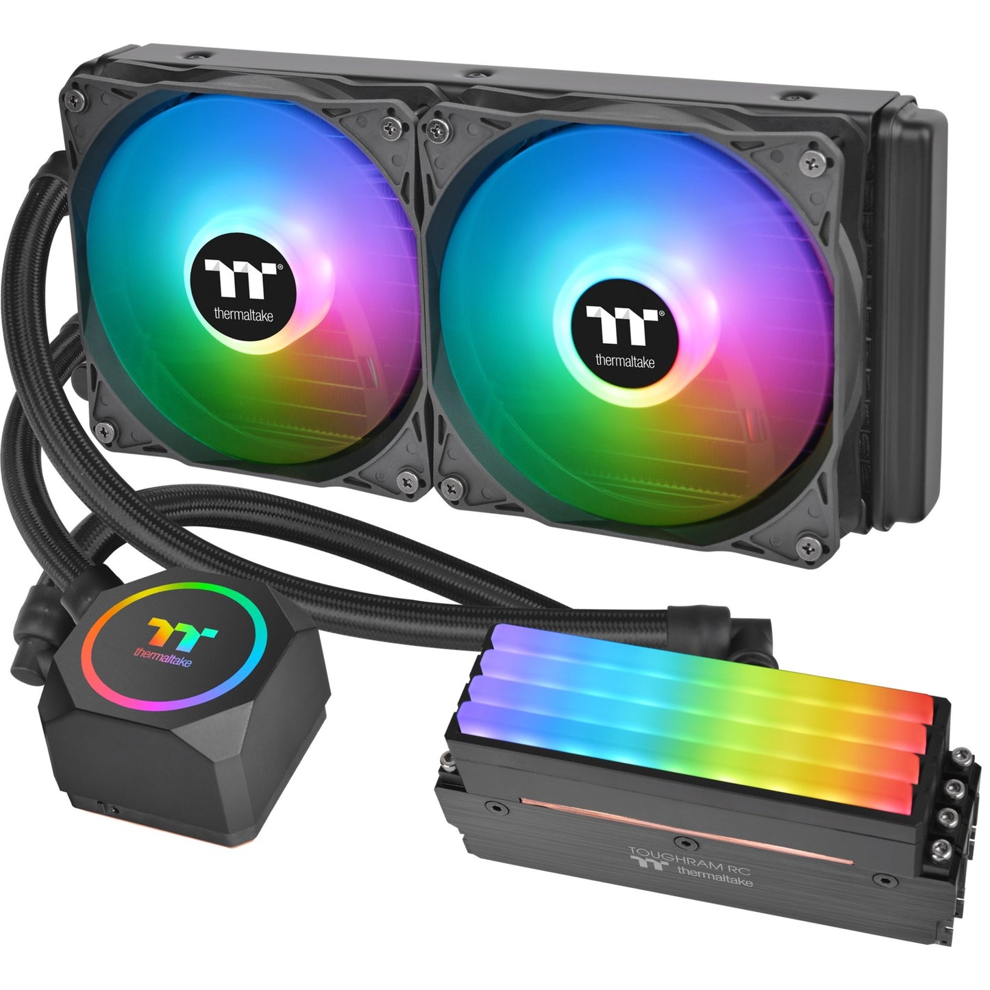 Thermaltake Floe RC240 CPU-Speicher AIO-Flüssigkeitskühler
