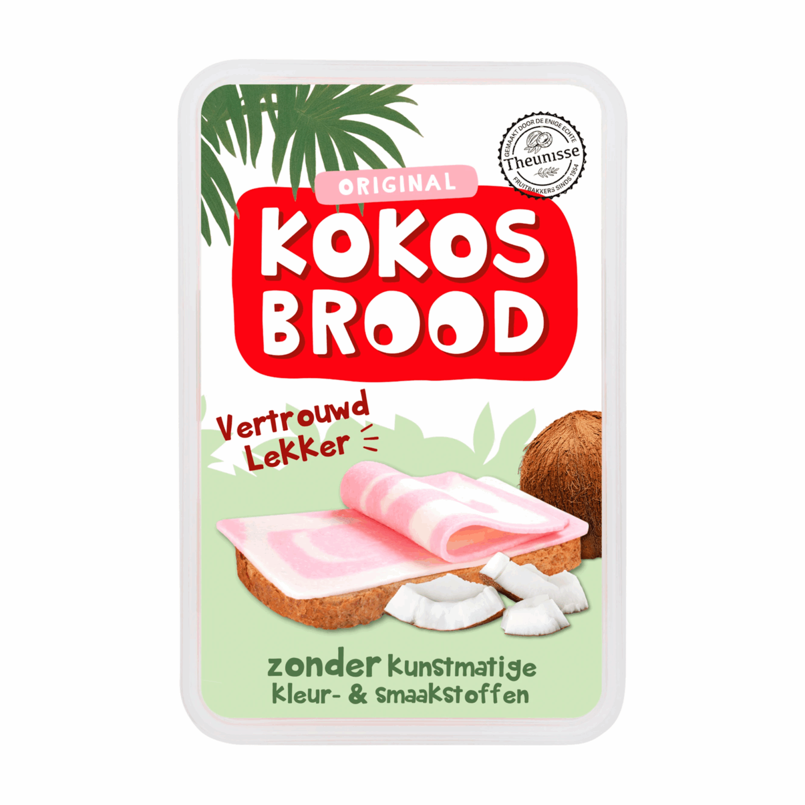 Theunisse Kokosbrot Originale (16x 275g)