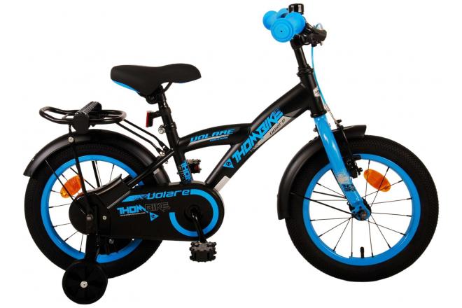 Volare Thombike Kinderbike - Jungen - 14 Zoll - schwarzblau