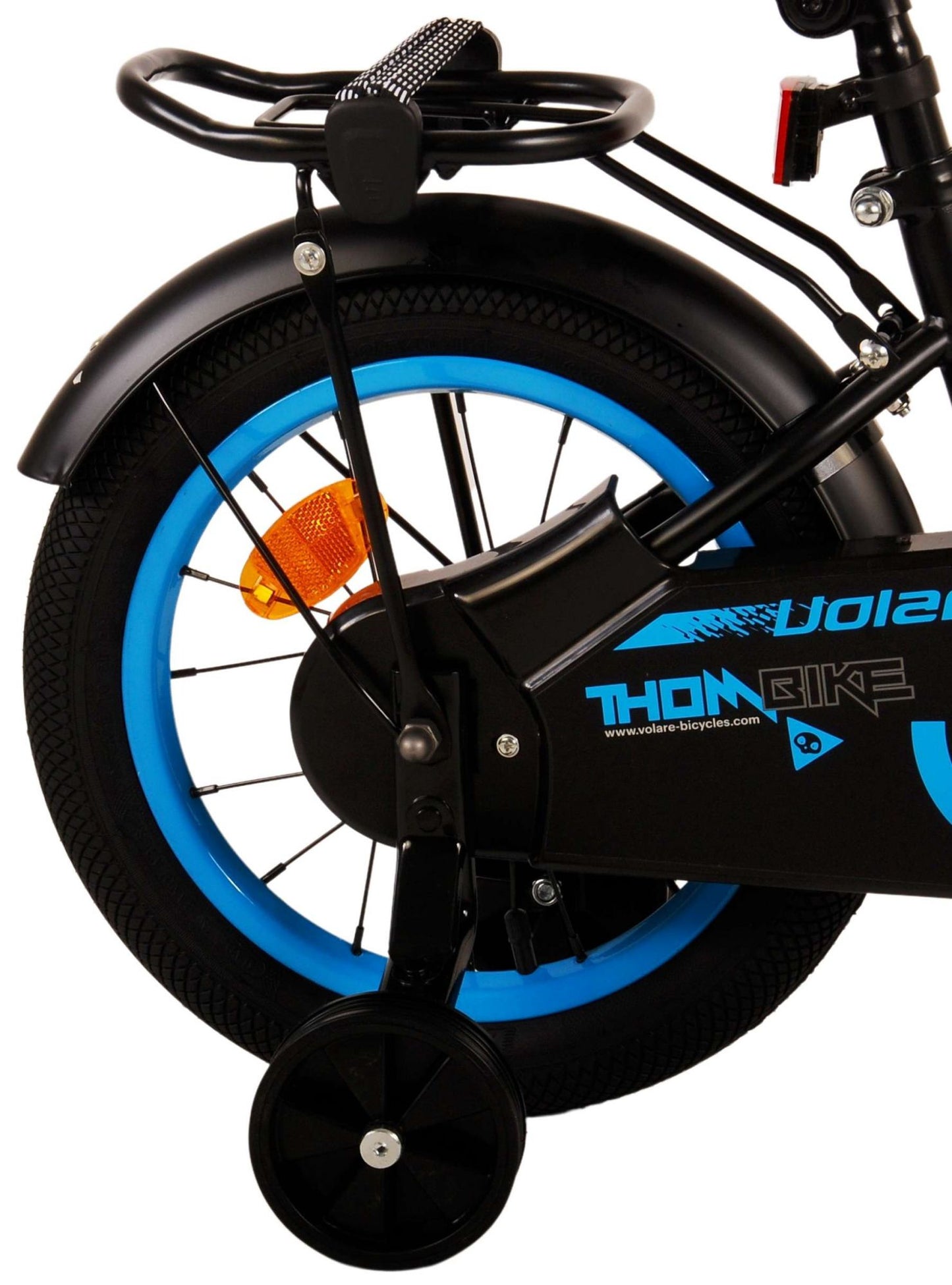 Volare Thombike Kinderbike - Jungen - 14 Zoll - schwarzblau