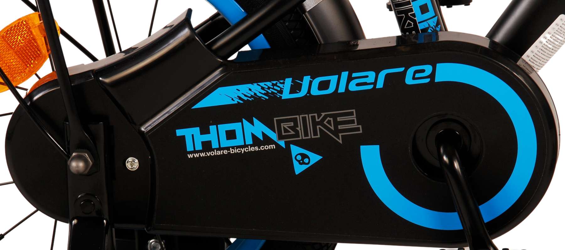 Volare Thombike Kinderbike - Jungen - 14 Zoll - schwarzblau