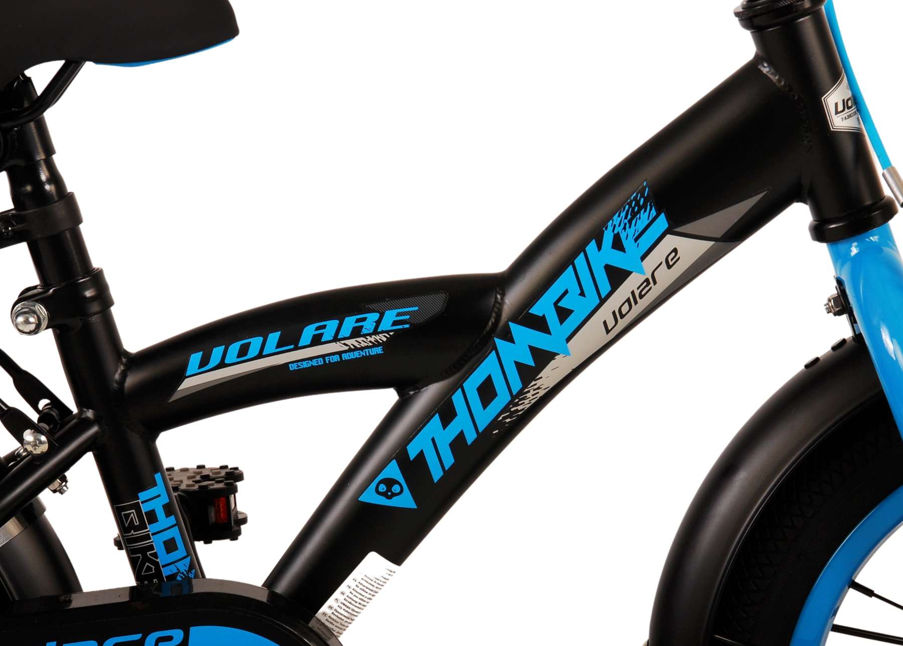 Volare Thombike Kinderbike - Jungen - 14 Zoll - schwarzblau