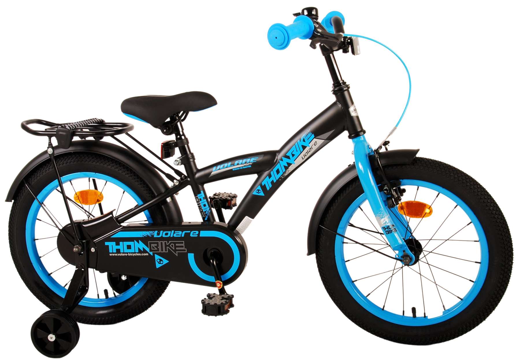 Volare Thombike Kinderbike - Jungen - 16 Zoll - schwarzblau