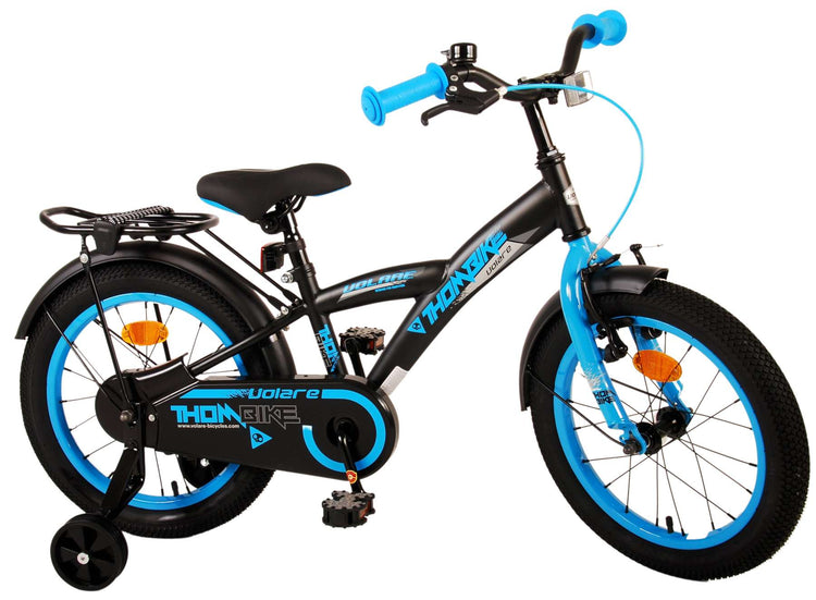 Volare Thombike Kinderbike - Jungen - 16 Zoll - schwarzblau