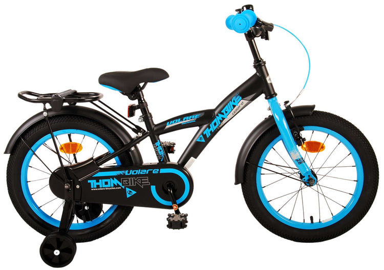 Volare Thombike Kinderbike - Jungen - 16 Zoll - schwarzblau