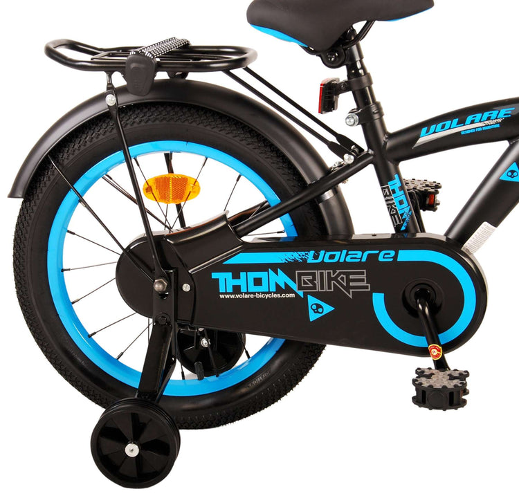 Volare Thombike Kinderbike - Jungen - 16 Zoll - schwarzblau
