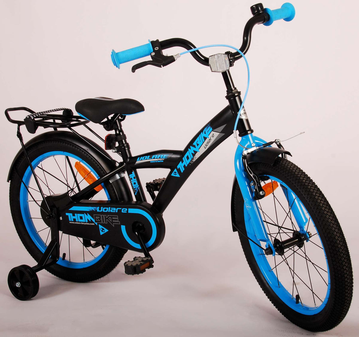 Volare Thombike Kinderbike - Jungen - 18 Zoll - schwarzblau