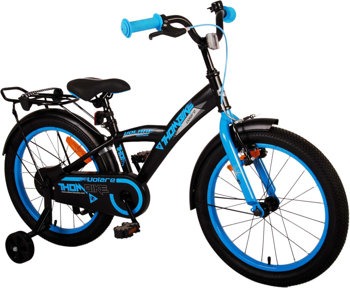 Volare Thombike Kinderbike - Jungen - 18 Zoll - schwarzblau