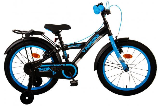 Volare Thombike Kinderbike Jungen 18 Zoll schwarz blau zwei Handbremsen