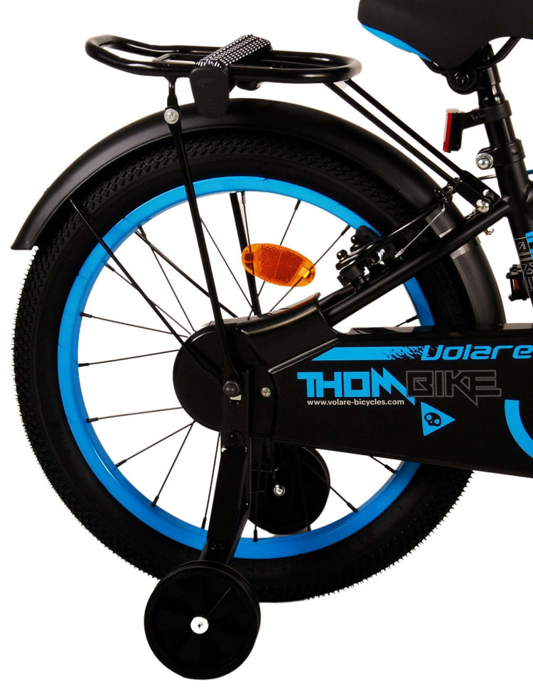 Volare Thombike Kinderbike Jungen 18 Zoll schwarz blau zwei Handbremsen