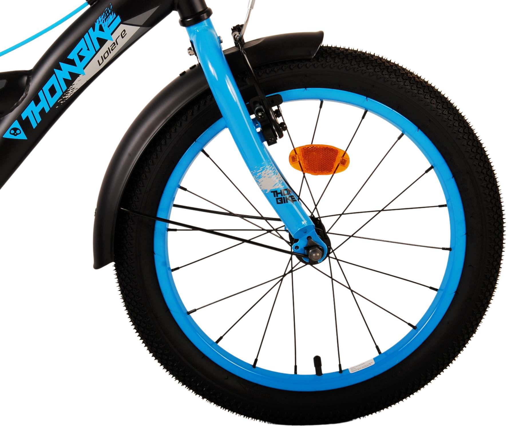 Volare Thombike Kinderbike Jungen 18 Zoll schwarz blau zwei Handbremsen