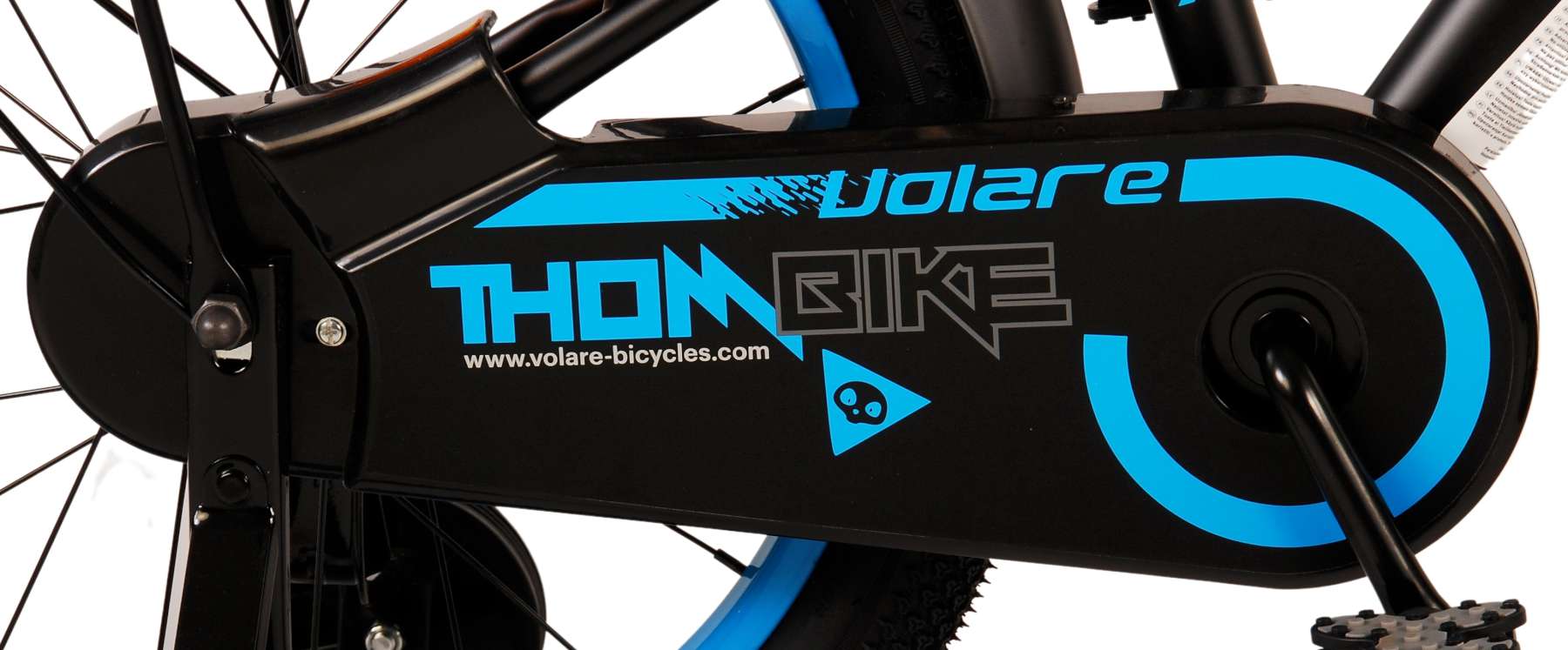 Volare Thombike Kinderbike Jungen 18 Zoll schwarz blau zwei Handbremsen