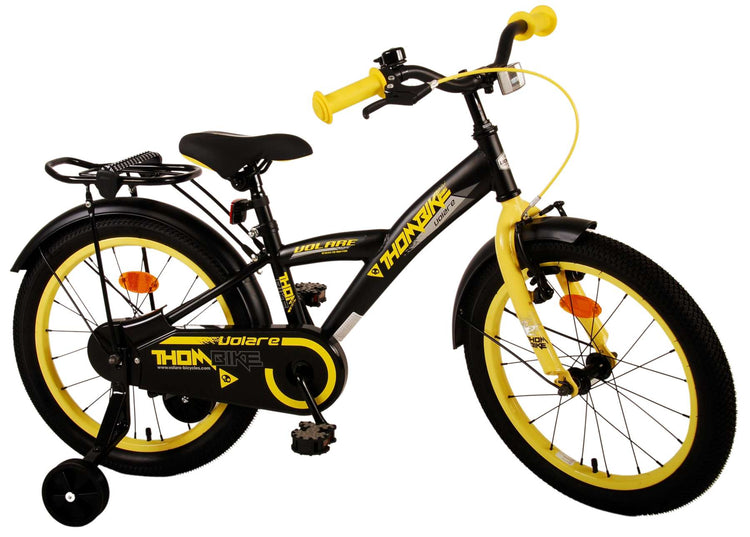 Volare Thombike Children's Bike - Jungen - 18 Zoll - Schwarzgelb