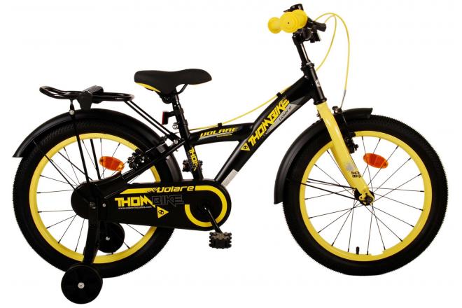 Volare Thombike Children's Bicycle - Jungen - 18 Zoll - Schwarzgelb - Zwei Handbremsen