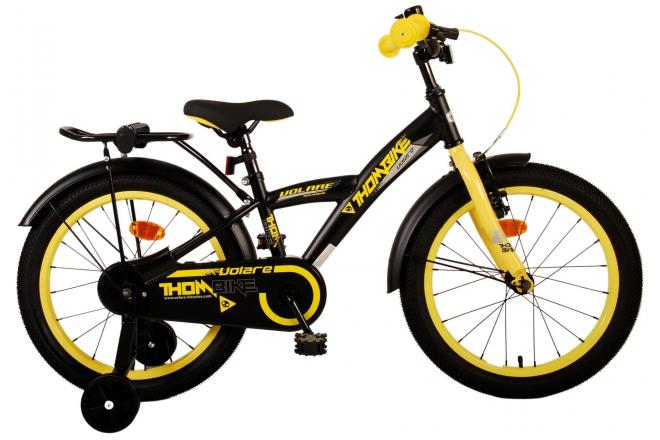 Volare Thombike Children's Bike - Jungen - 18 Zoll - Schwarzgelb