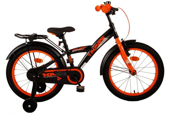 Volare Thombike Children's Bicycle - Jungen - 18 Zoll - Schwarzorange