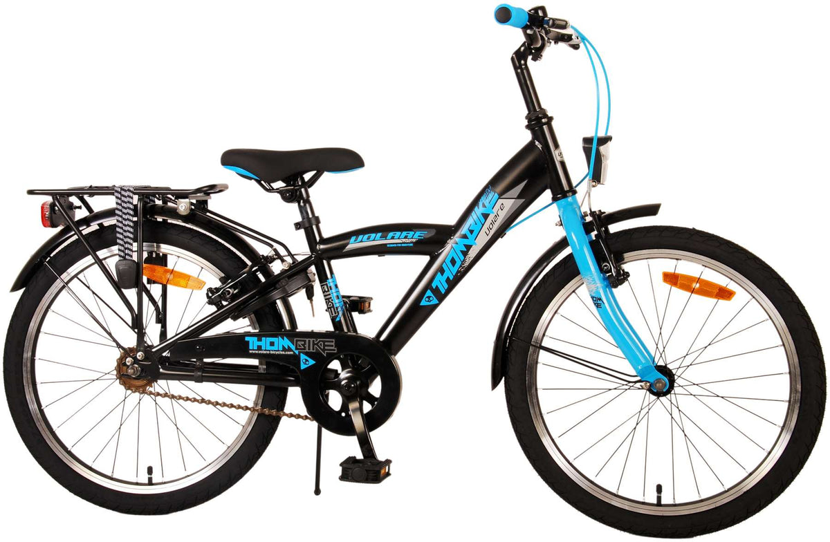 Volare Thombike Children's Bike - Jungen - 20 Zoll - Schwarzblau - Zwei Handbremsen