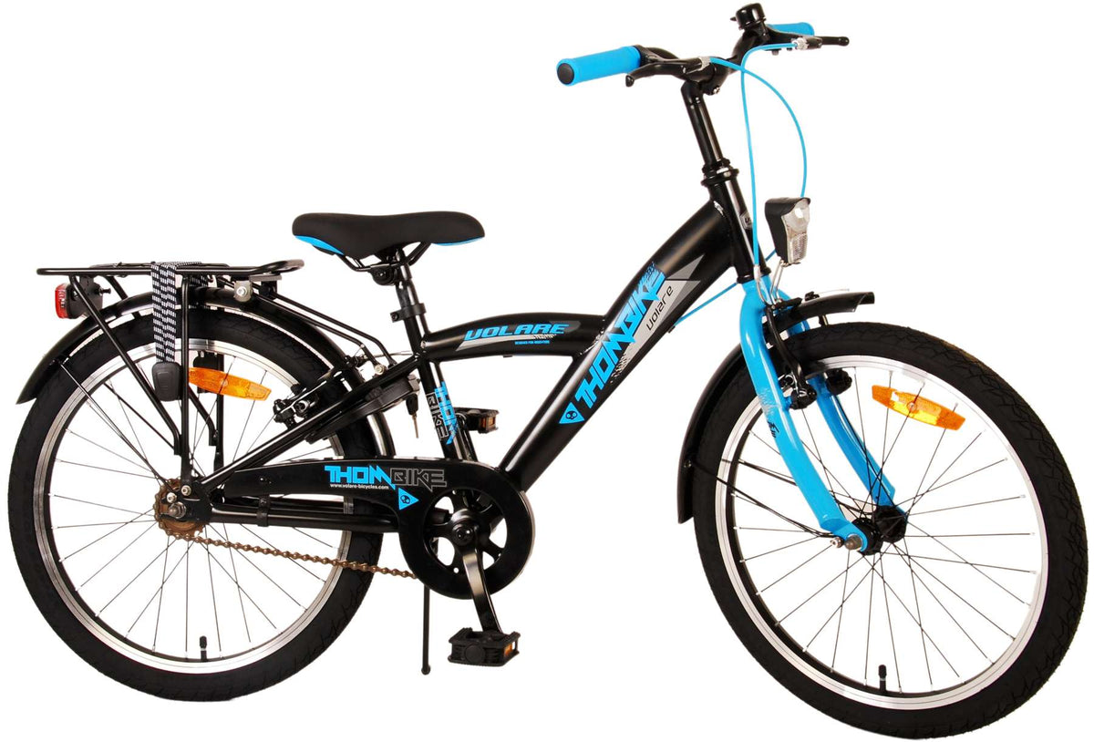 Volare Thombike Children's Bike - Jungen - 20 Zoll - Schwarzblau - Zwei Handbremsen
