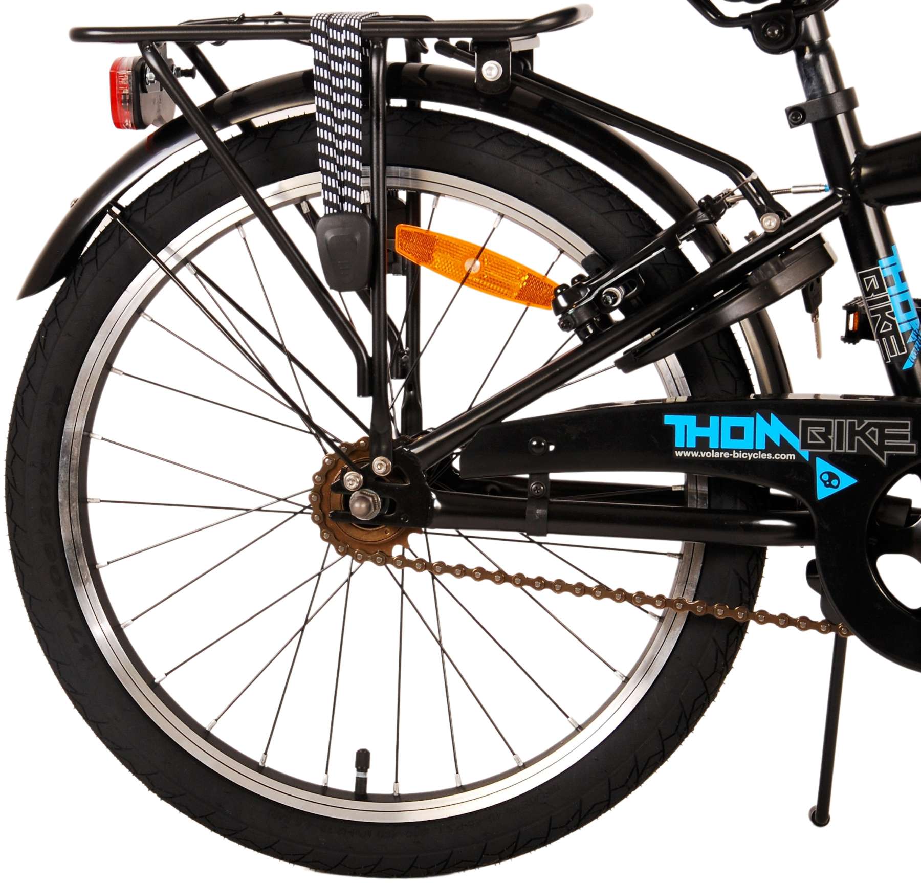 Volare Thombike Children's Bike - Jungen - 20 Zoll - Schwarzblau - Zwei Handbremsen