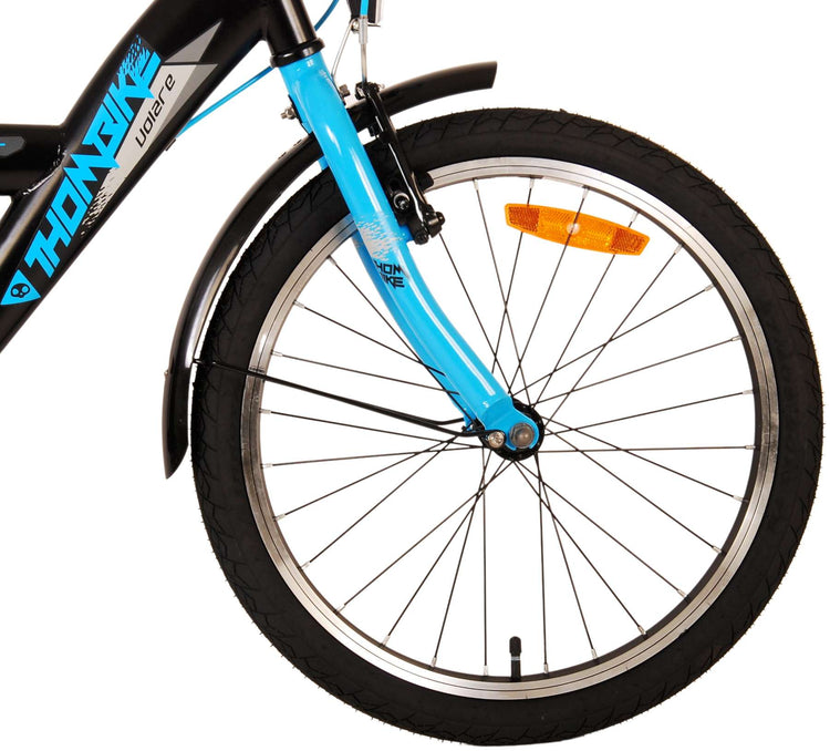 Volare Thombike Children's Bike - Jungen - 20 Zoll - Schwarzblau - Zwei Handbremsen