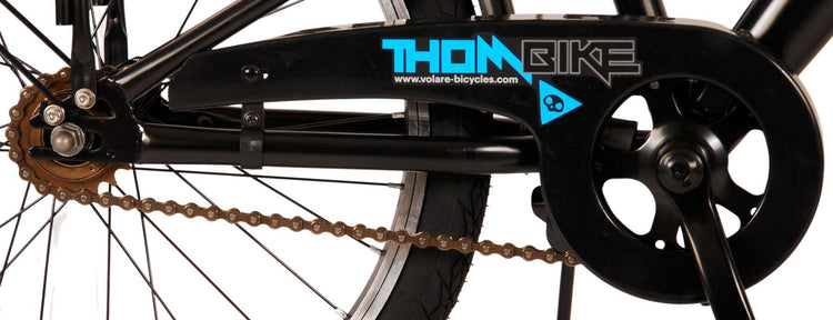 Volare Thombike Children's Bike - Jungen - 20 Zoll - Schwarzblau - Zwei Handbremsen