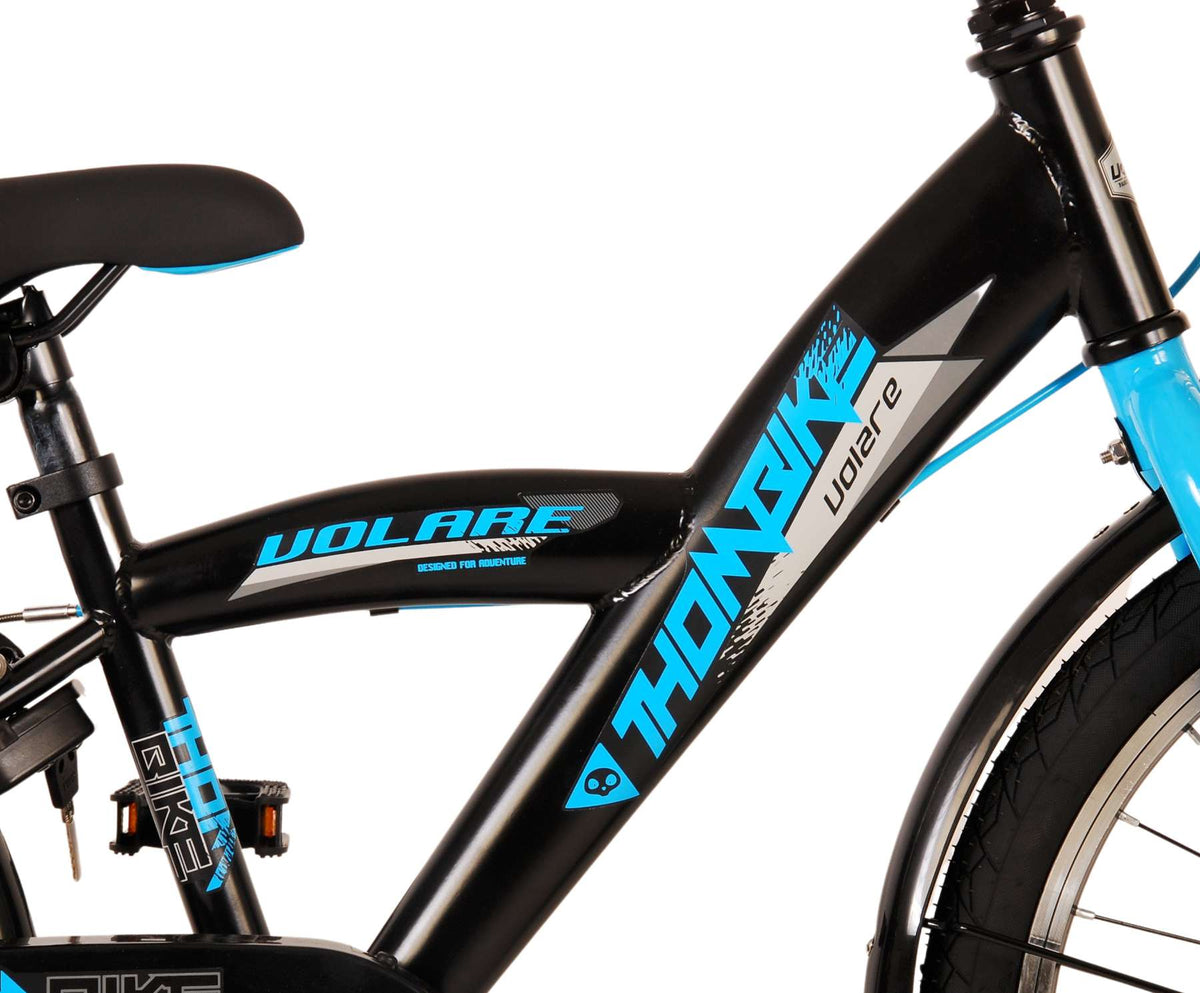 Volare Thombike Children's Bike - Jungen - 20 Zoll - Schwarzblau - Zwei Handbremsen